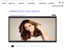 Tablet Screenshot of harringtonsofguildford.com